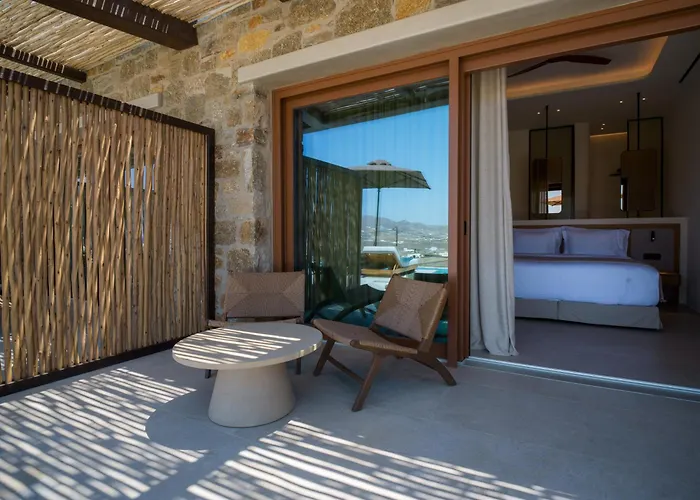 Daire Petrablu Mykonos Ftelia (Mykonos)